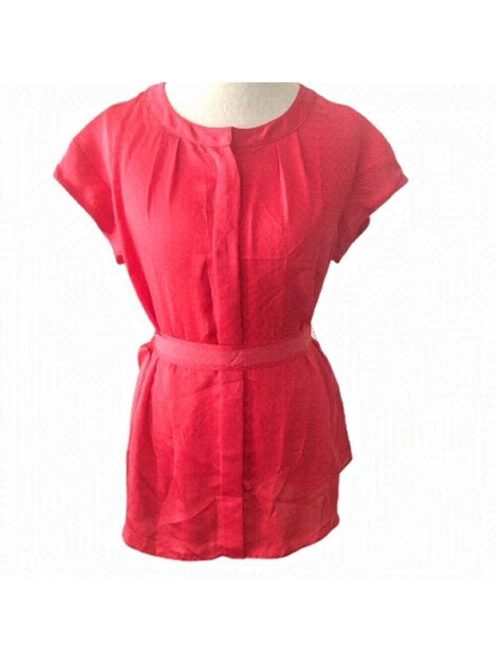 Armani Exchange blouse with tie belt
